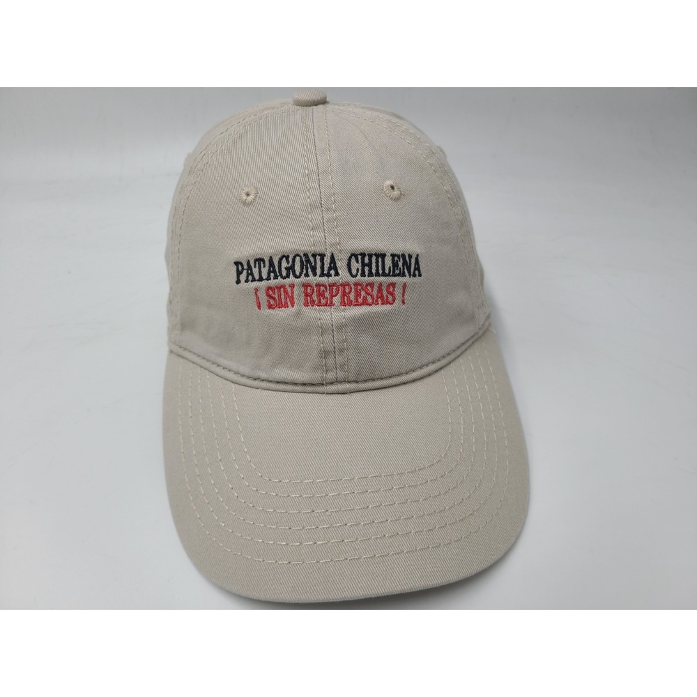 Patagonia Chilena Sin Represas Strapback Adjustable Hat Cap Environmental Chile